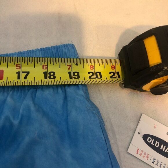 OLD NAVY Mens Swim Trunks Board Shorts Blue Multi Size XL NWT.            GS - Picture 6 of 7